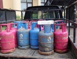 Mau Untung Besar,diduga  Pelaku Suntikan Gas Subsidi ke Non Subsidi Berhasil Diringkus Ditreskrimsus Polda Banten