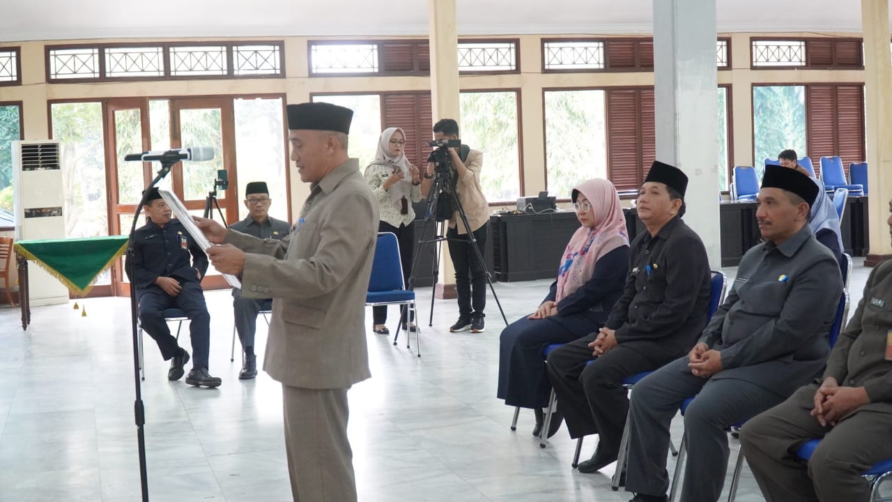 Ali Fahmi Sumanta Dilantik Jadi Sekda Definitif Kabupaten Pandeglang
