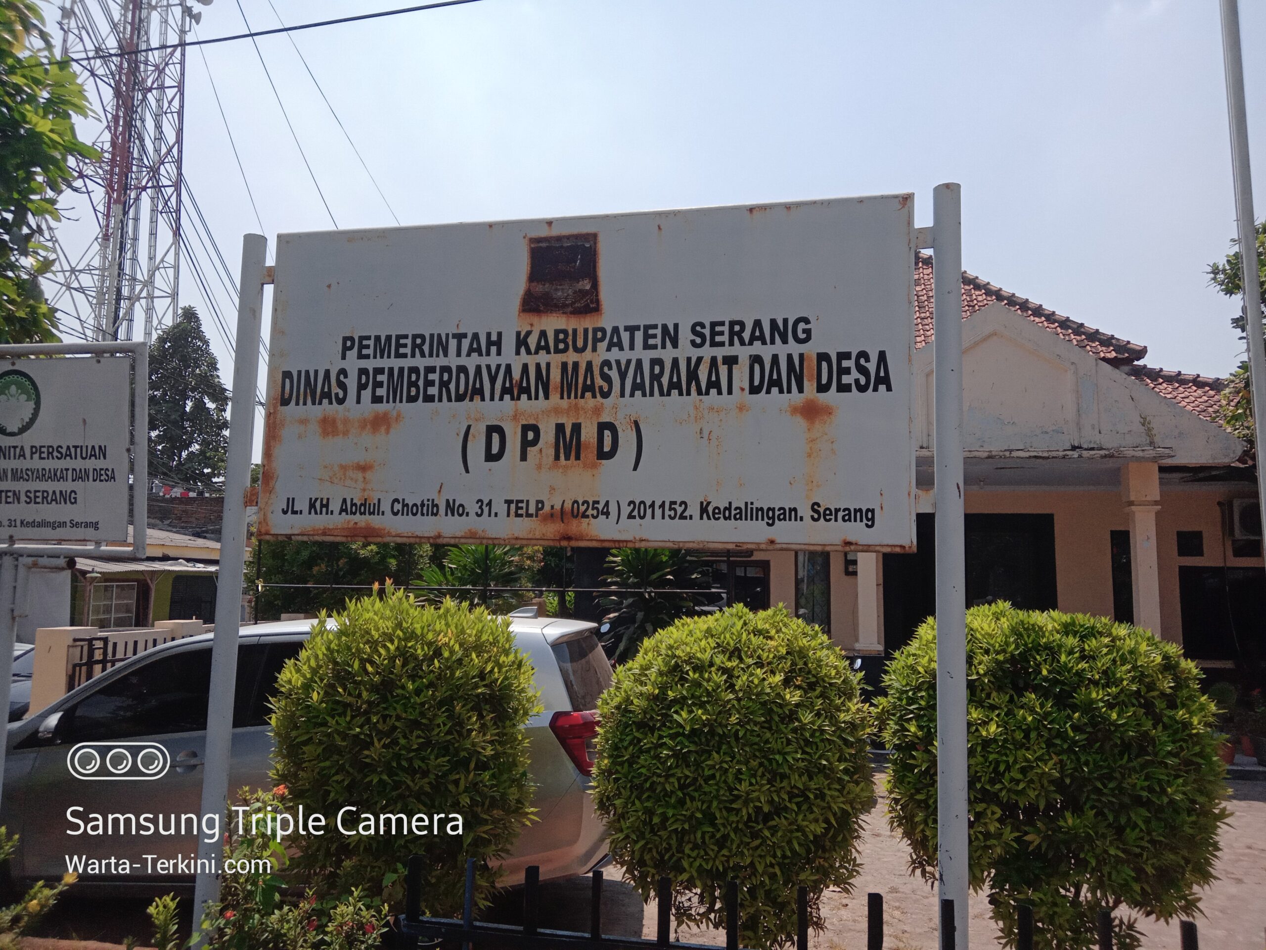 DPMD Kabupaten serang Akan Cek Lokasi,Terkait Jalan Rabat beton Yang diduga Sudah Retak-retak