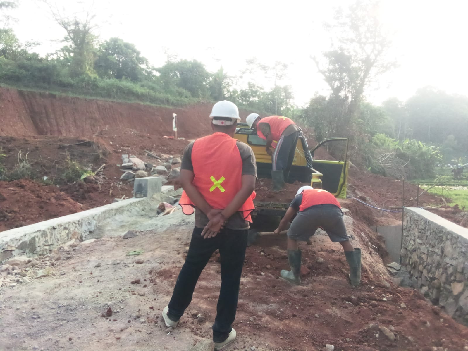 Pernyataan pelaksana pembangunan jalan yang menuju kantor BMKG