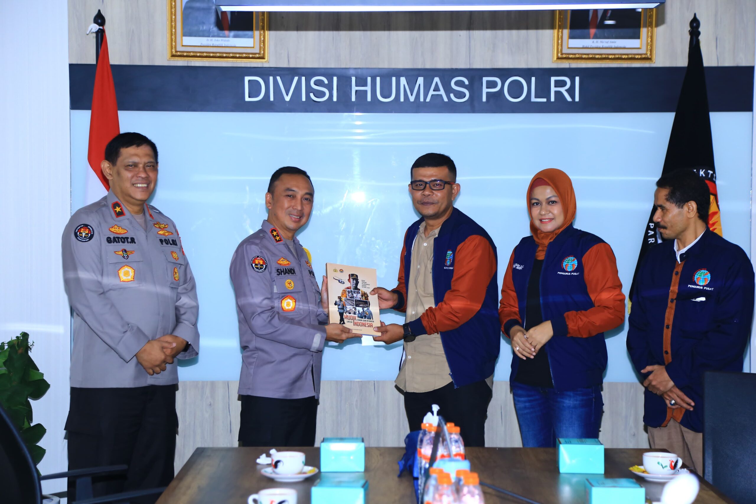 Kadiv Humas dan IWO Perkuat Komitmen Wujudkan Pemilu Damai