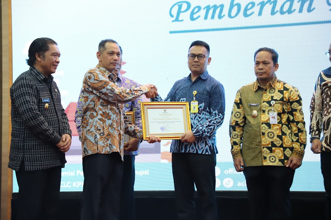 KPK Berikan Penghargaan untuk Kantor Pertanahan Kota Tangerang dan Kabupaten Tangerang