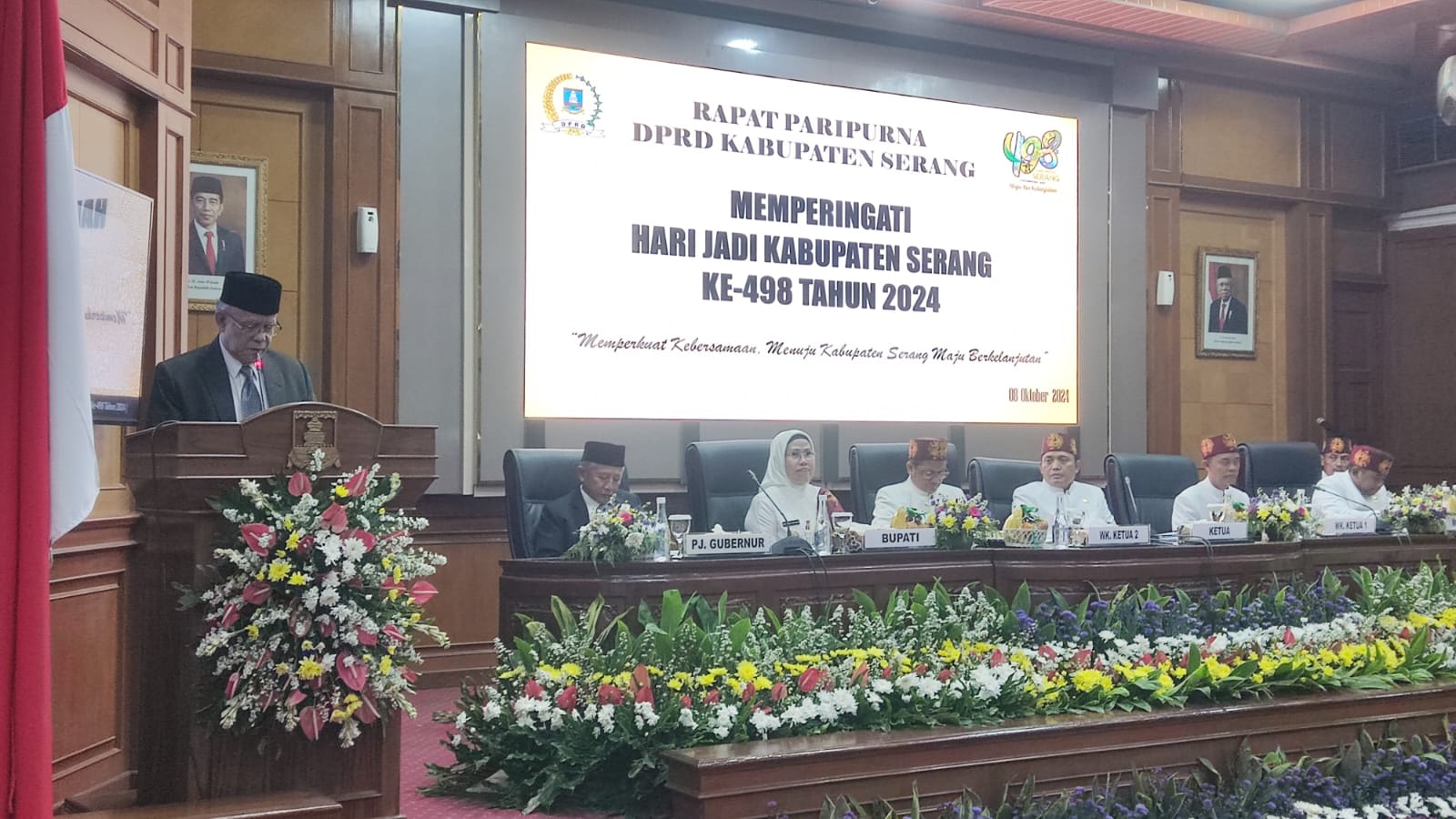 HUT ke-498 Kabupaten Serang, Guru Besar UIN Banten Apresiasi Kepemimpinan Bupati Tatu