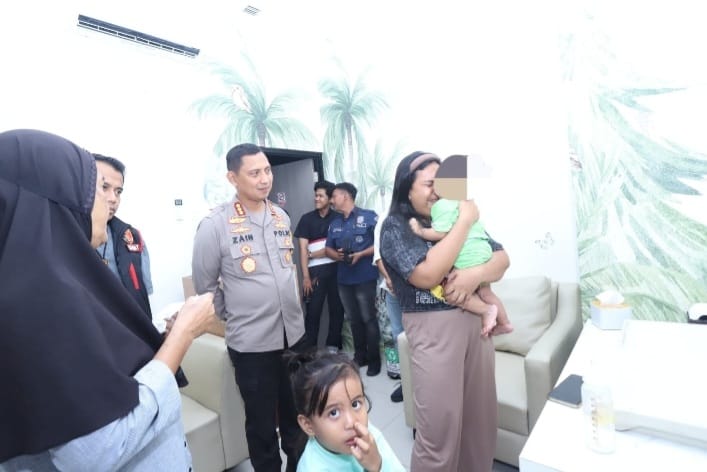 Polri Menyelamatkan Anak yang diduga Dijual Ayahnya untuk Foya-Foya