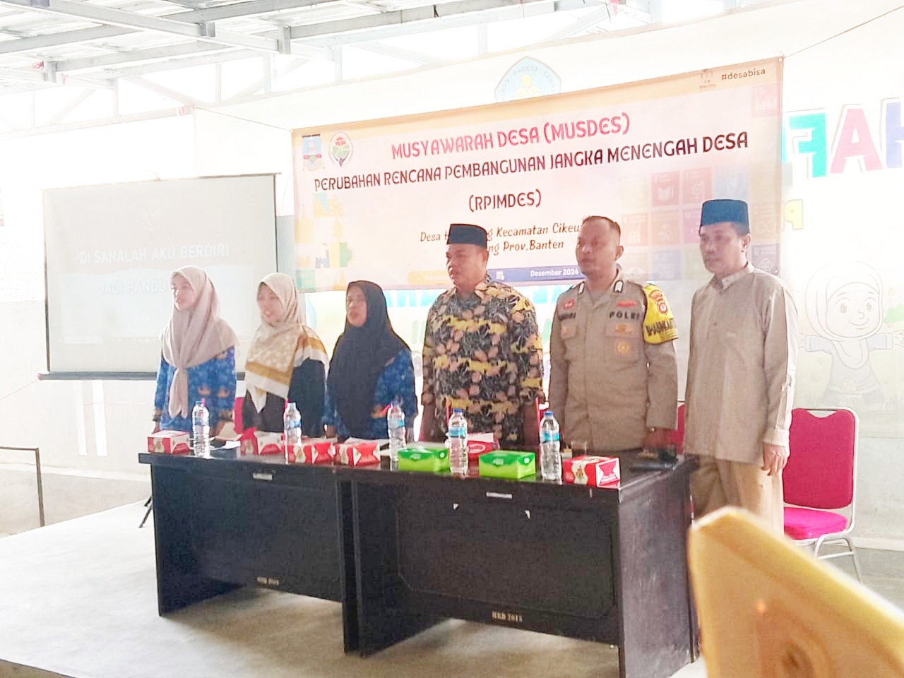 Musrembangdes pembahasan Rancangan Rencana kerja Desa Harundang Tahun 2025